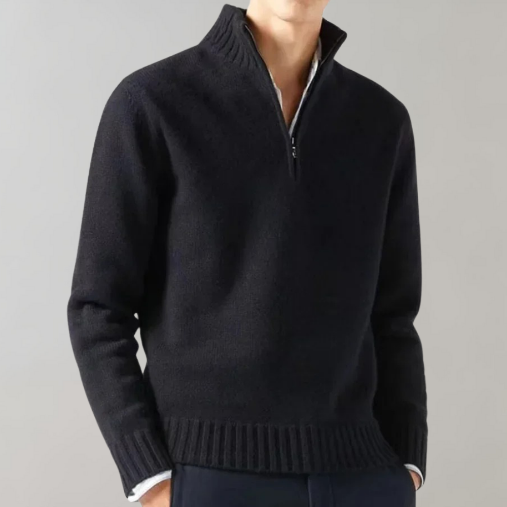 Cozy Men's Fleece Sweatshirt Jacket