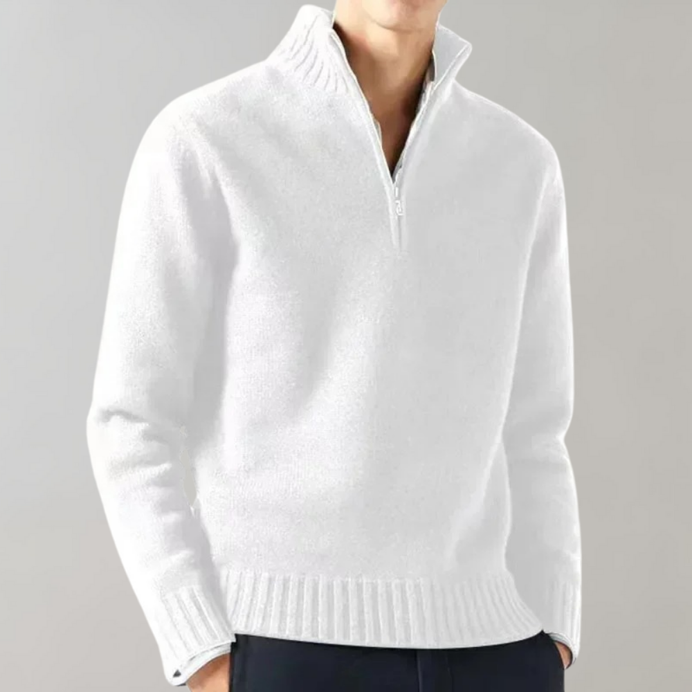 Cozy Men's Fleece Sweatshirt Jacket - BritishElegance