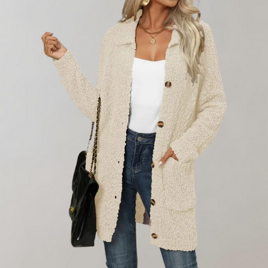 Classic Women's Cozy Cardigan Sweater - VogeLuxe