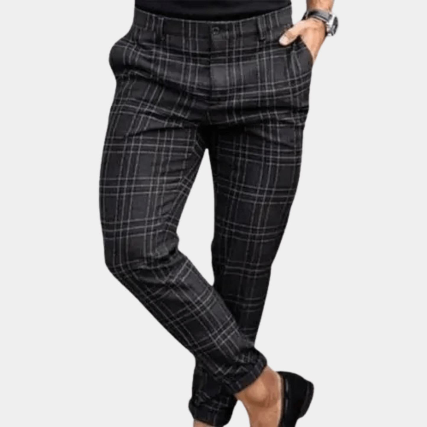 Slim Fit Formal Men's Dress Pants