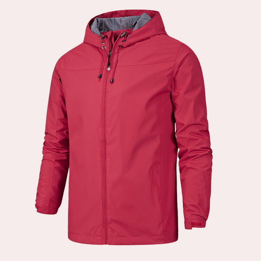 Waterproof Breathable Men's Windbreaker Jacket - VogeLuxe