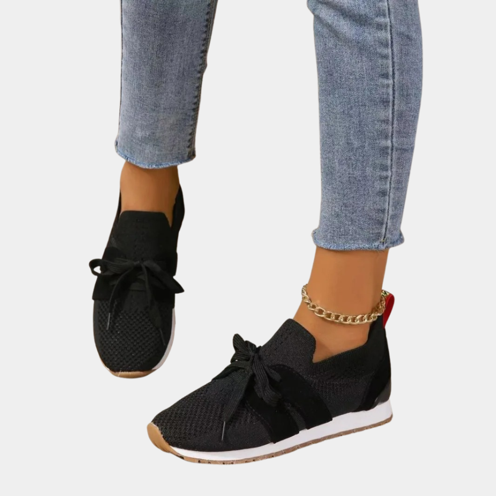 VogeLuxe | Women’s Lightweight Slip On Knit Athletic Sneakers