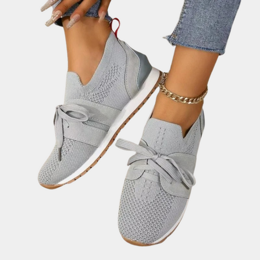 VogeLuxe | Women’s Lightweight Slip On Knit Athletic Sneakers