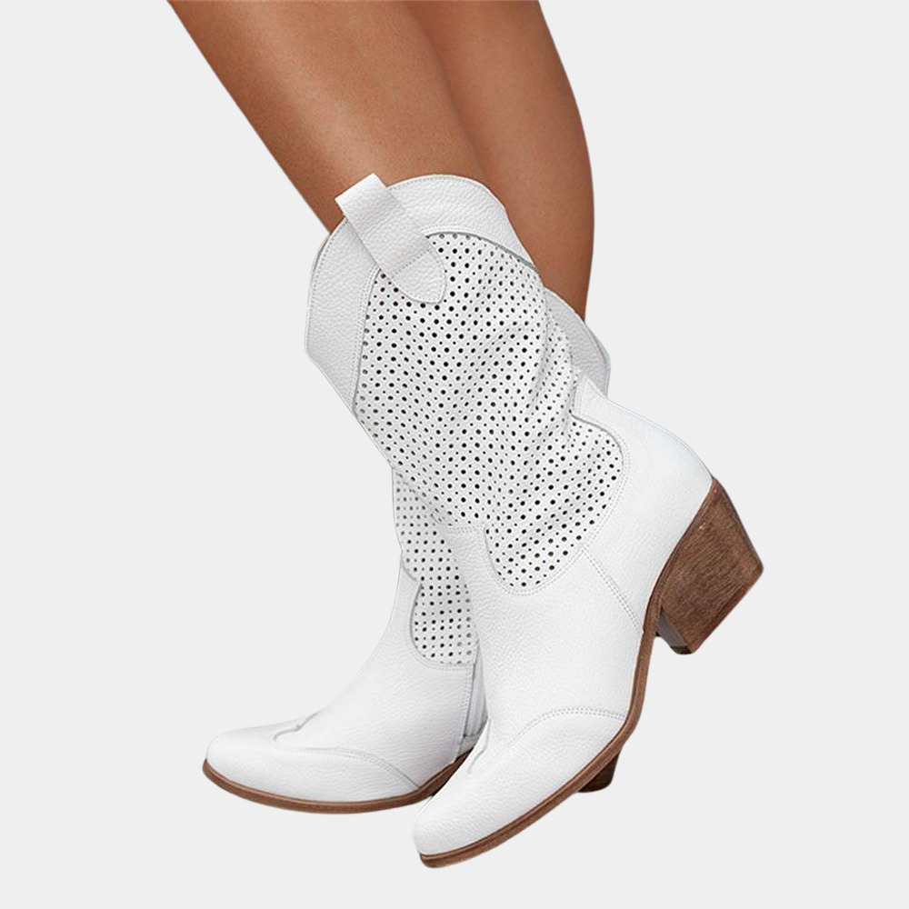 Bea | Fashionable Western Boots - VogeLuxe