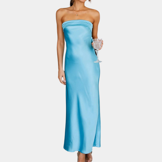 Beautiful Off Shoulder Evening Gown - VogeLuxe
