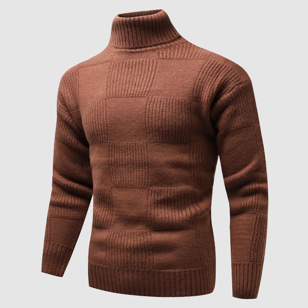 Slim Fit Men's Turtleneck Sweater