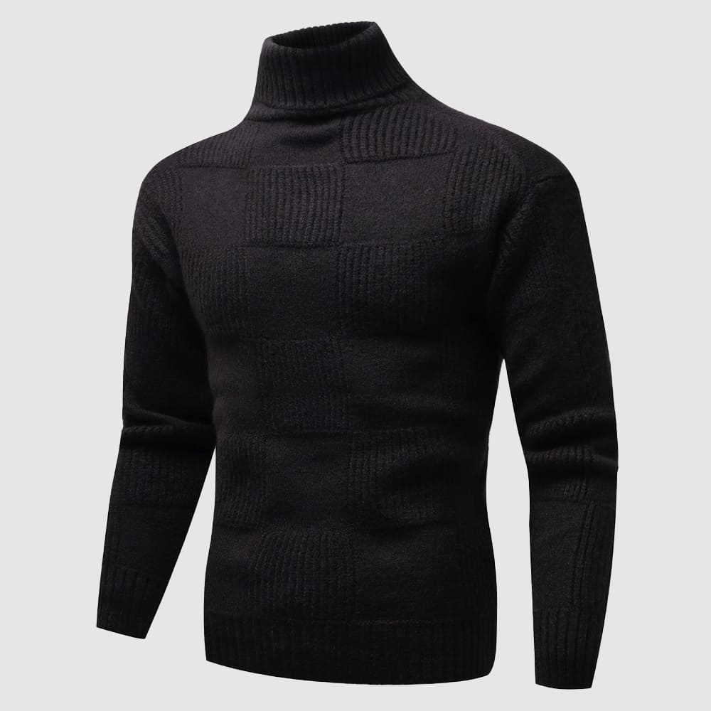 Slim Fit Men's Turtleneck Sweater