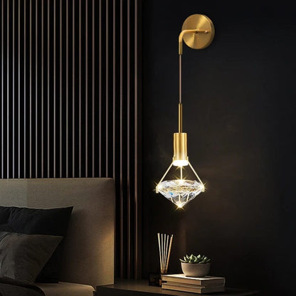 Luxury Crystal Wall Lamp