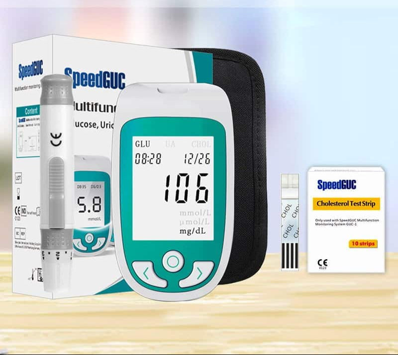 Advanced Health Tracker: Blood Sugar & CholesterolTester