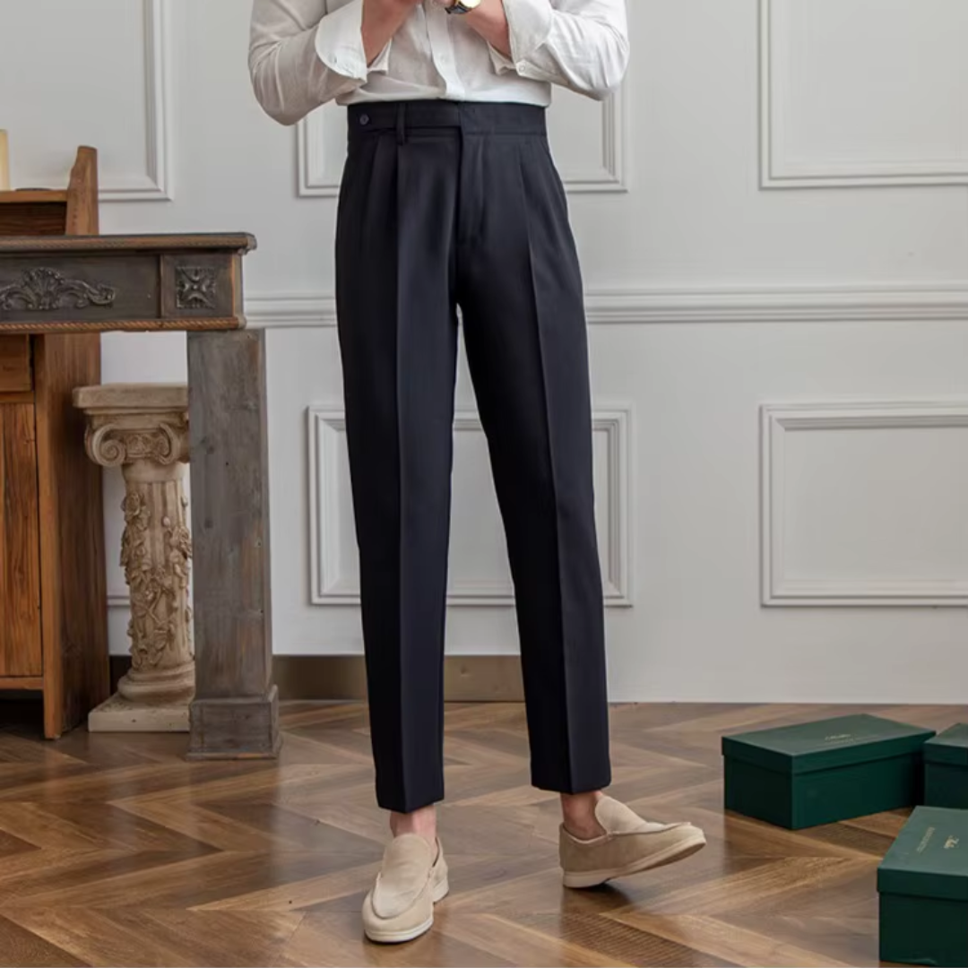 Classic Straight Fit Mens Trousers