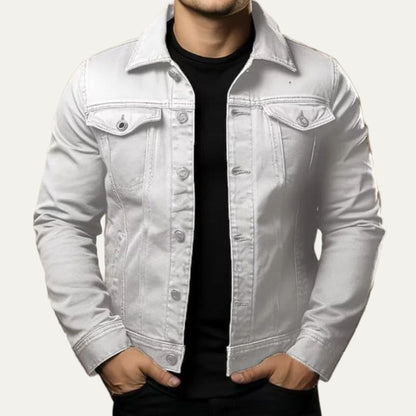 VogeLuxe | Men’s Classic Button Down Denim Jacket