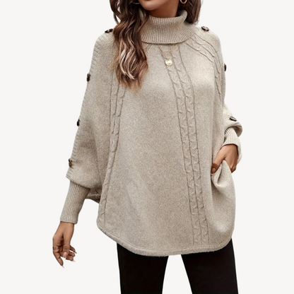 VogeLuxe | Women’s Irregular Loose Knit Sweater