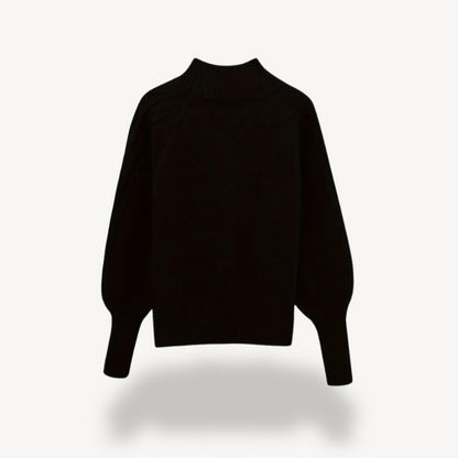 Cable Knit Turtleneck Sweater for Women