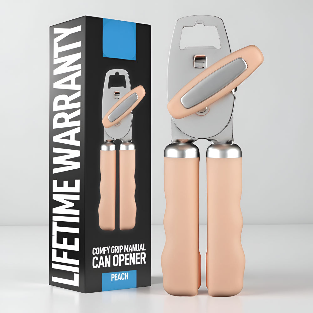 Easy Turn Stainless Steel Kitchen Can Opener Tool