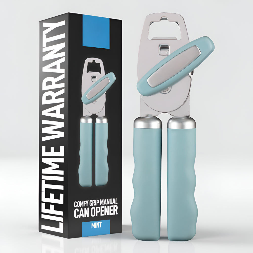 Easy Turn Stainless Steel Kitchen Can Opener Tool