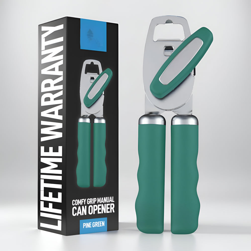 Easy Turn Stainless Steel Kitchen Can Opener Tool