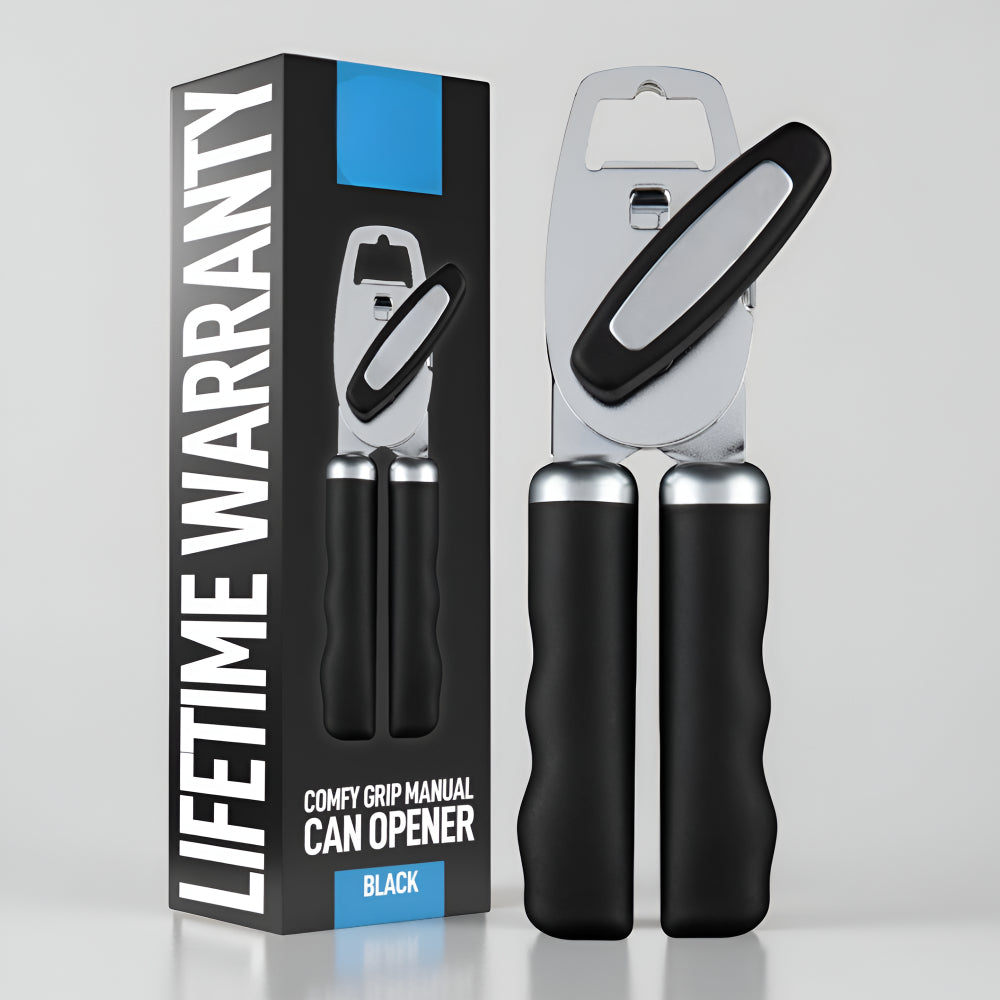 Easy Turn Stainless Steel Kitchen Can Opener Tool