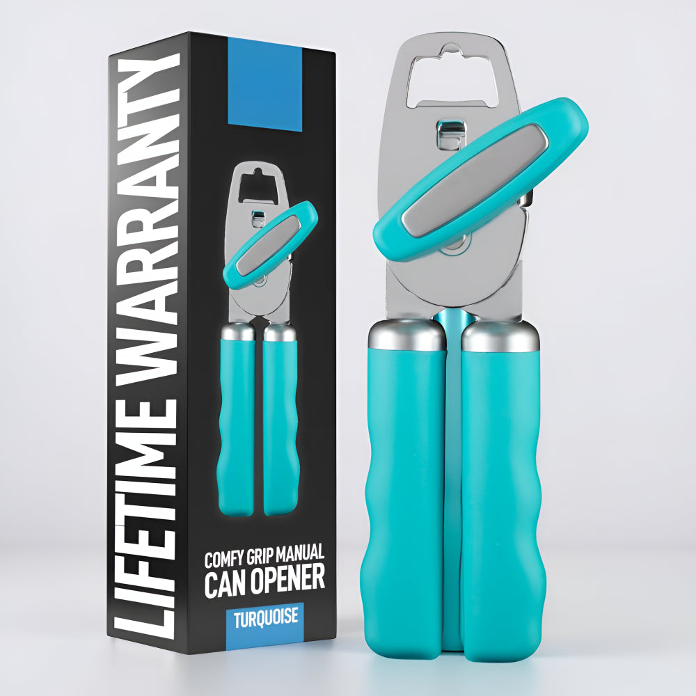 Easy Turn Stainless Steel Kitchen Can Opener Tool