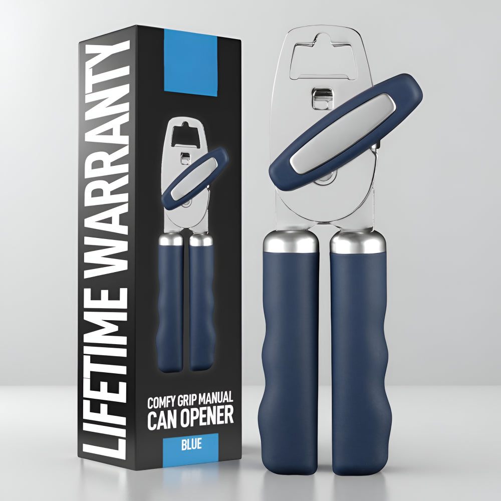 Easy Turn Stainless Steel Kitchen Can Opener Tool