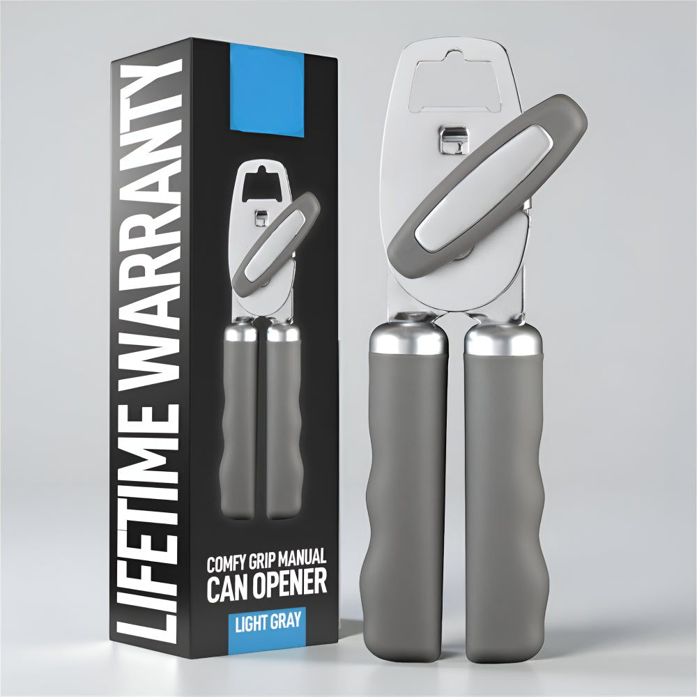 Easy Turn Stainless Steel Kitchen Can Opener Tool