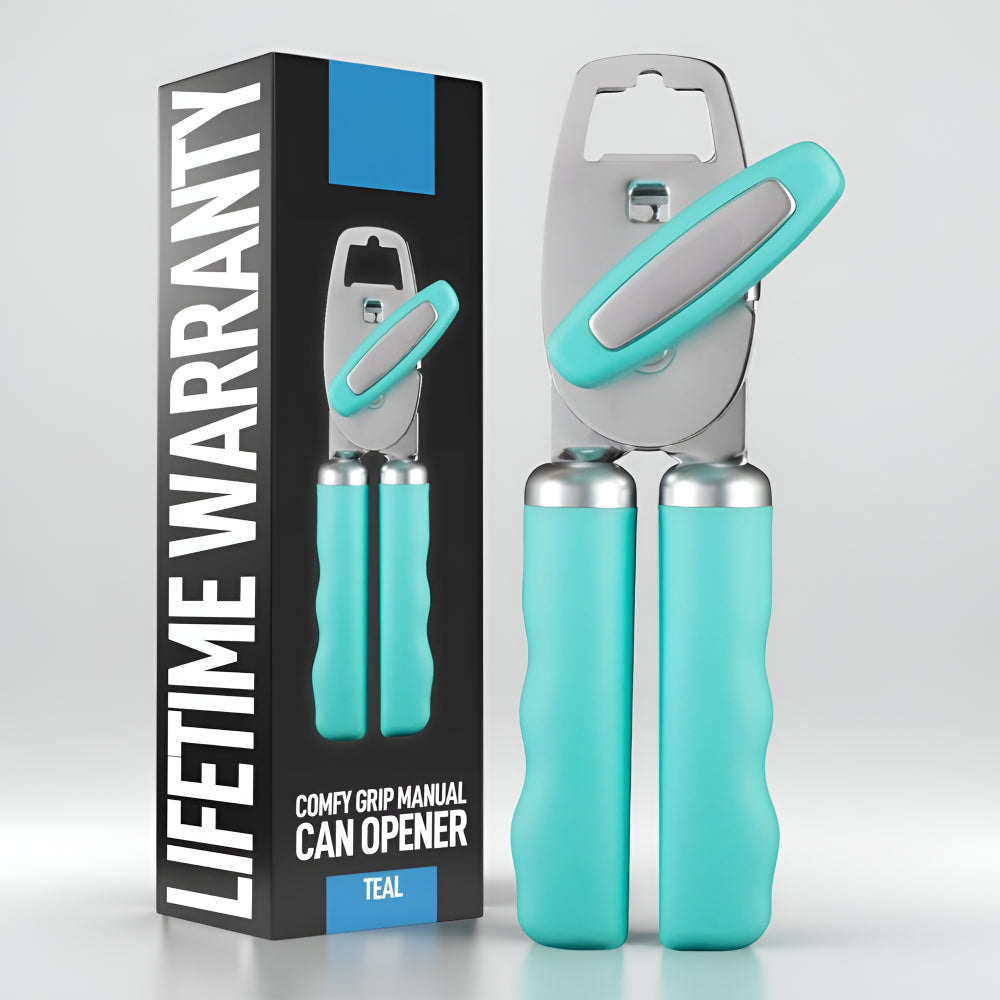Easy Turn Stainless Steel Kitchen Can Opener Tool