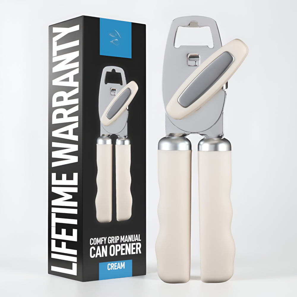 Easy Turn Stainless Steel Kitchen Can Opener Tool