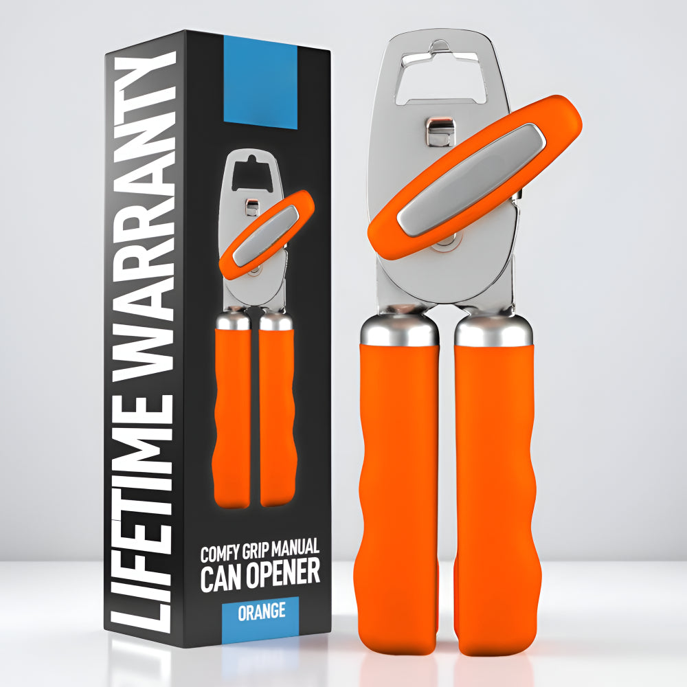 Easy Turn Stainless Steel Kitchen Can Opener Tool
