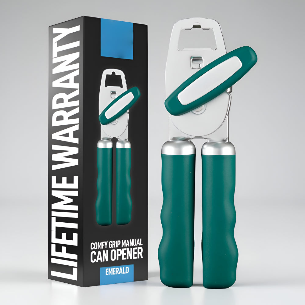 Easy Turn Stainless Steel Kitchen Can Opener Tool