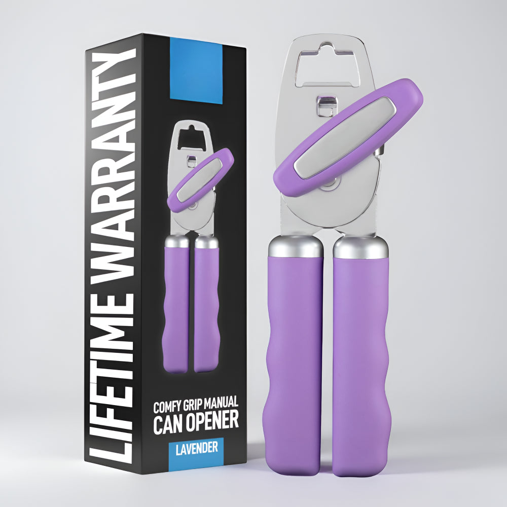 Easy Turn Stainless Steel Kitchen Can Opener Tool