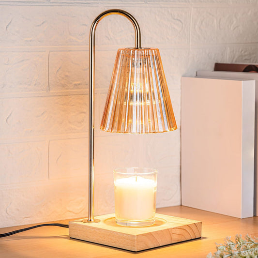 Warm Electric Melted Wax Table Lamp - VogeLuxe
