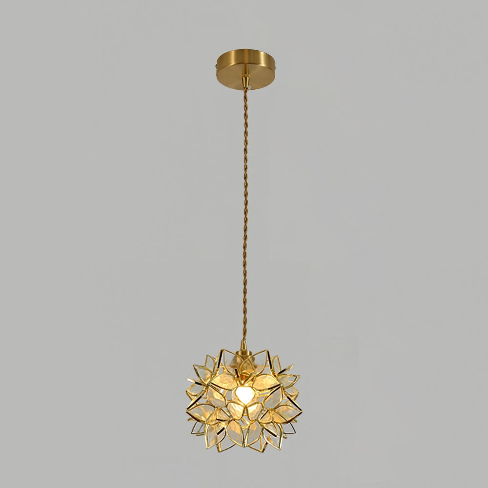 Elegant Shell Pendant Light Fixture