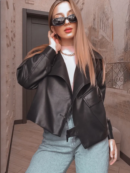 Fashionable Plus Size Women's Coat | Trendy Sustainable Outerwear - VogeLuxe