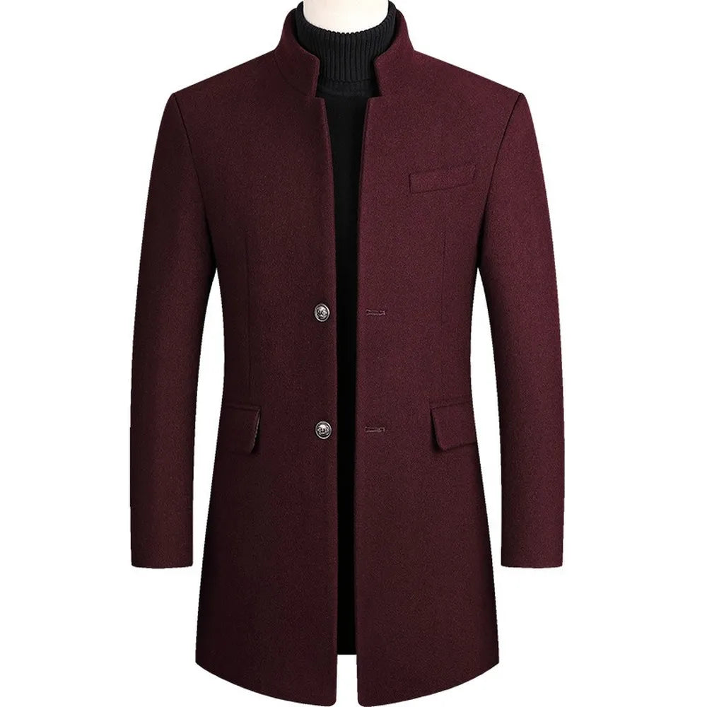 Classic Fit Warm Wool Overcoat