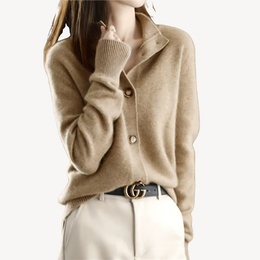 VogeLuxe | Women’s Vintage Cashmere Knitted Cardigan