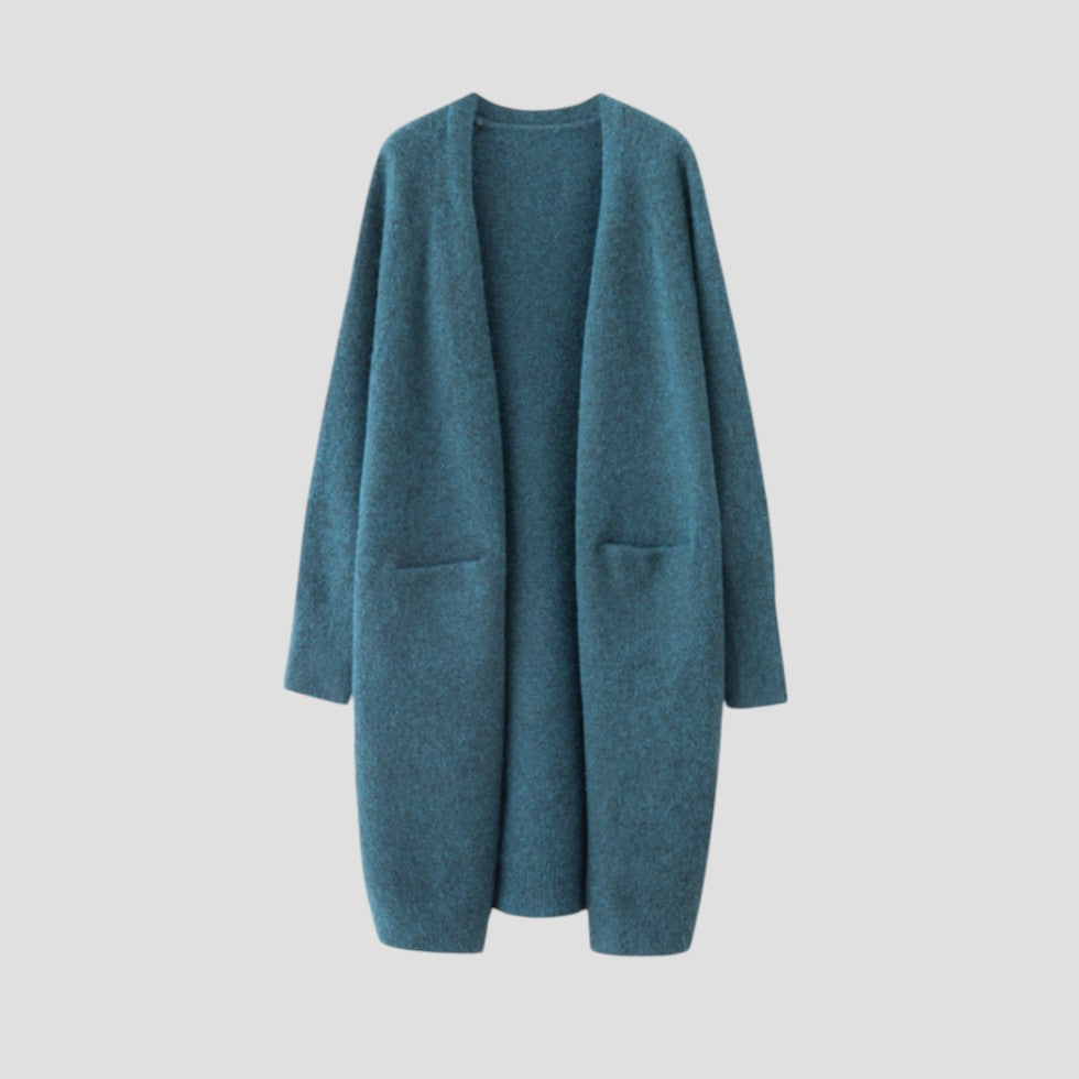 Cashmere Cardigan For Women with long open front