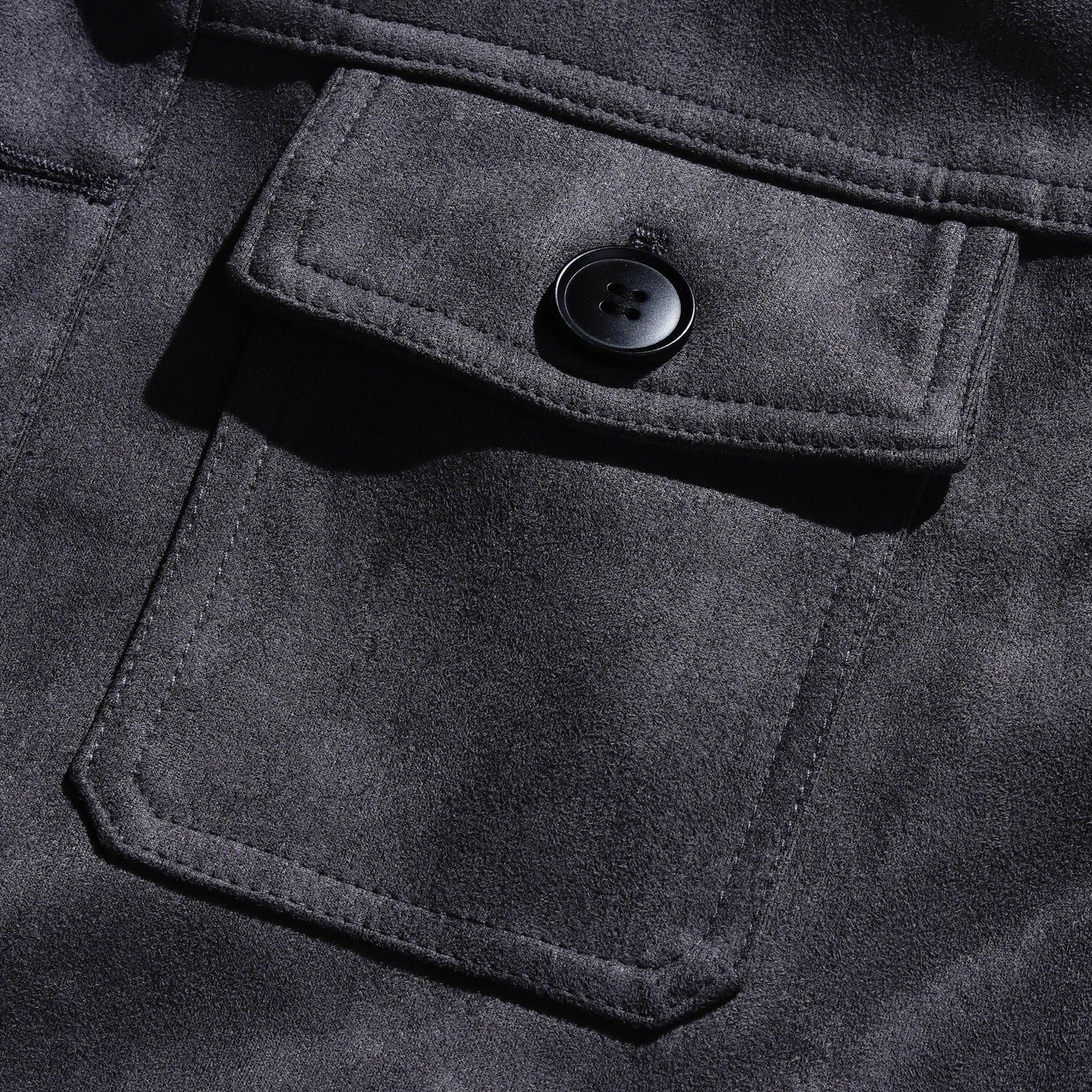 Casual Jacket | Stand Collar Button Front 4