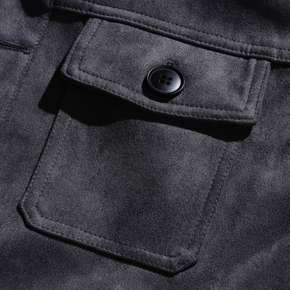 Casual Jacket | Stand Collar Button Front 4