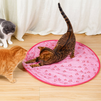 Fun Interactive Cat Play Mat with Balls - VogeLuxe