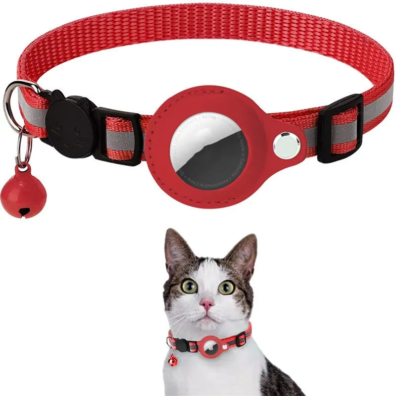 Safety Cat Collar with Easy Release and Reflective Strap