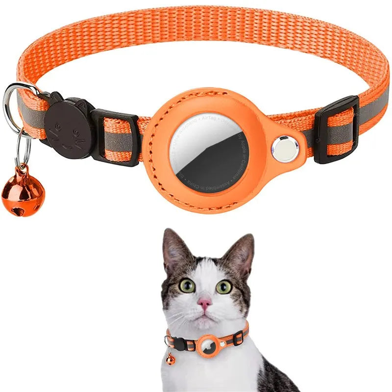 Safety Cat Collar with Easy Release and Reflective Strap