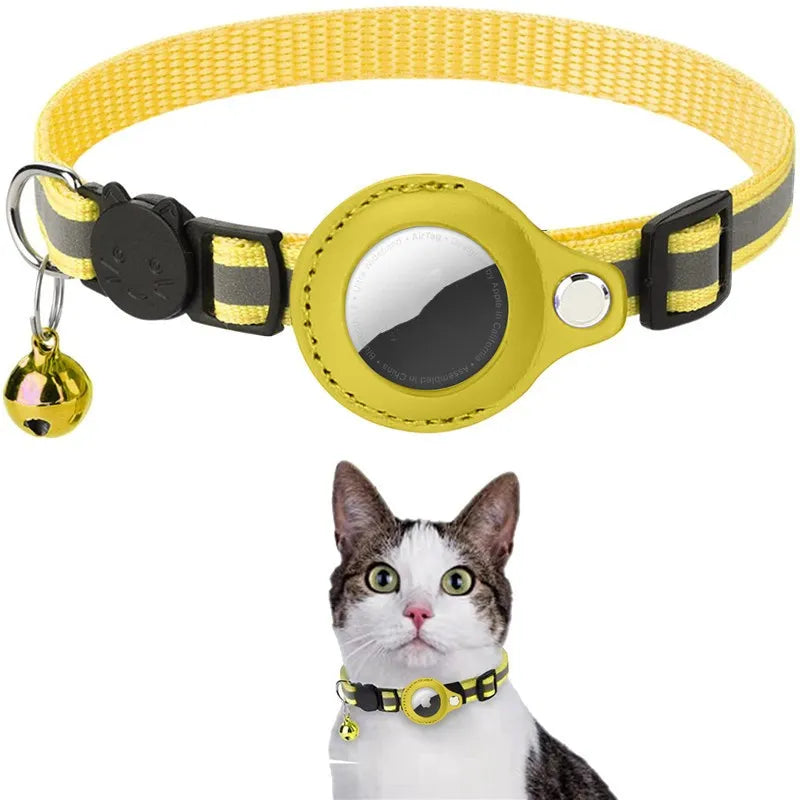 Safe Cat Collar with Easy Release and Reflective Strap
