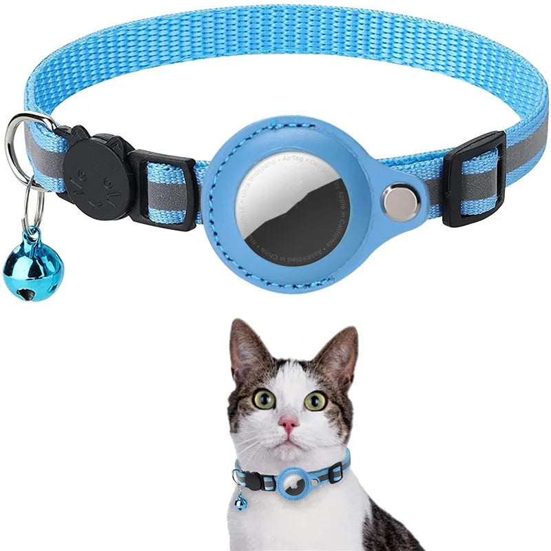Safety Cat Collar with Easy Release and Reflective Strap