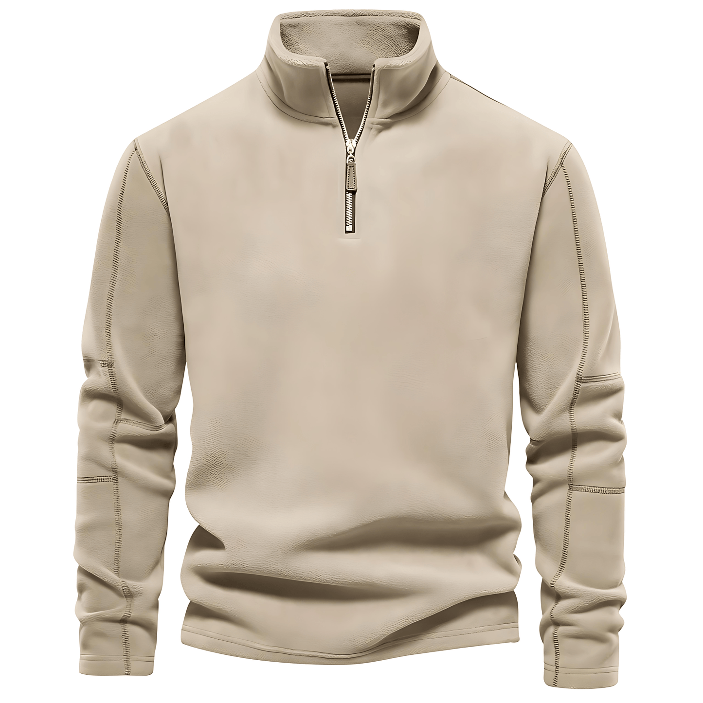 VogeLuxe | Men’s Utility Fleece Zip Pullover