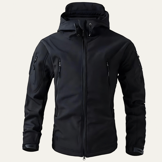 VogeLuxe | Men’s Tactical Softshell Hooded Jacket