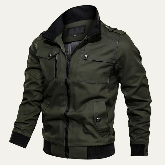 VogeLuxe | Men’s Tactical Multi Pocket Field Jacket