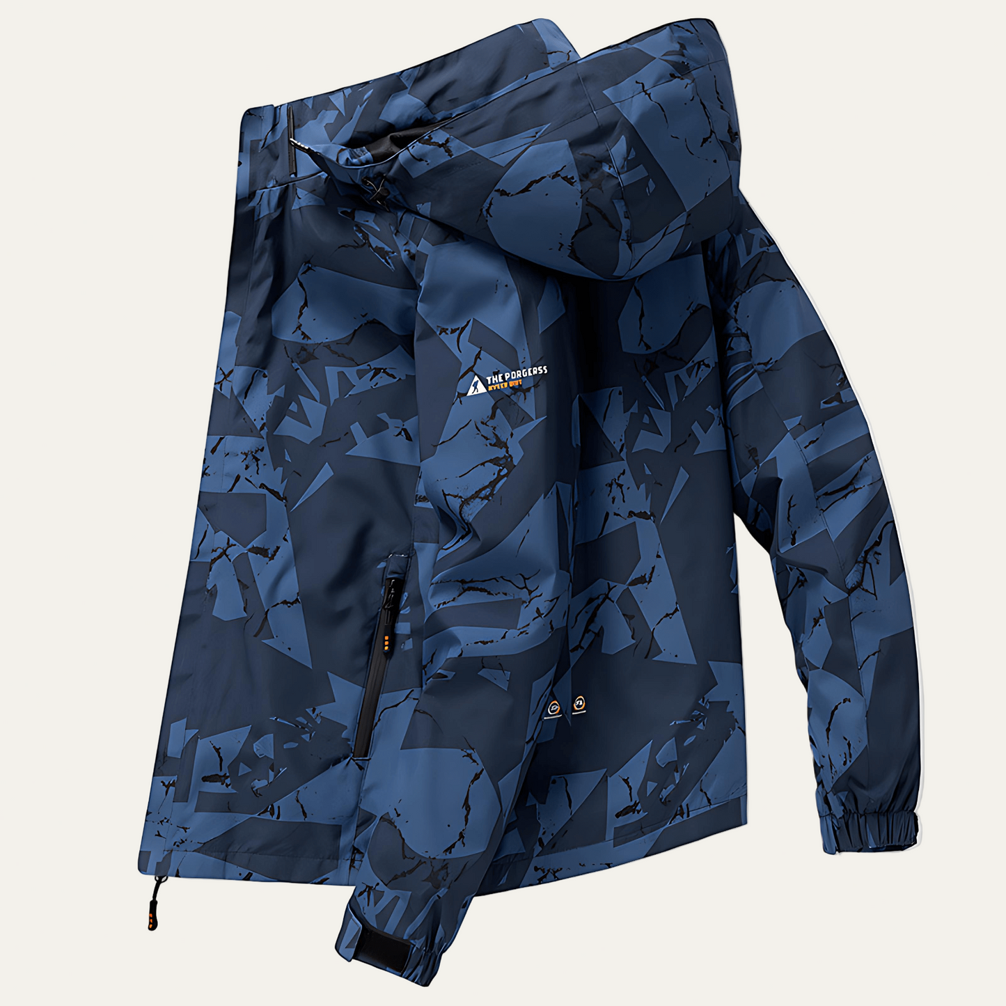 VogeLuxe | Men’s Technical Hooded Outdoor Shell Jacket