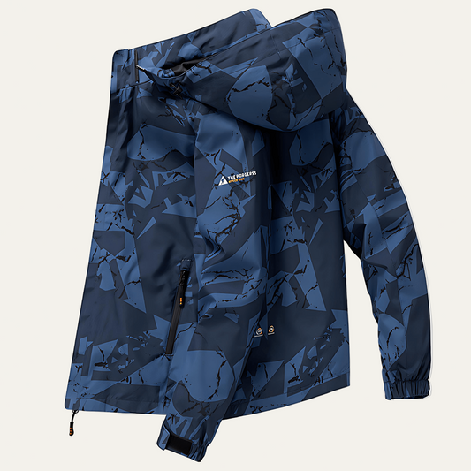 VogeLuxe | Men’s Technical Hooded Outdoor Shell Jacket