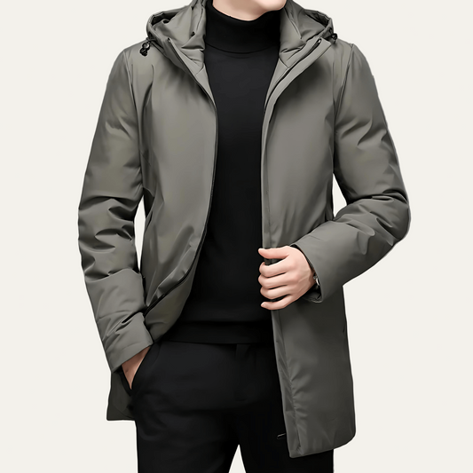 VogeLuxe | Men’s Water Resistant Hooded Parka