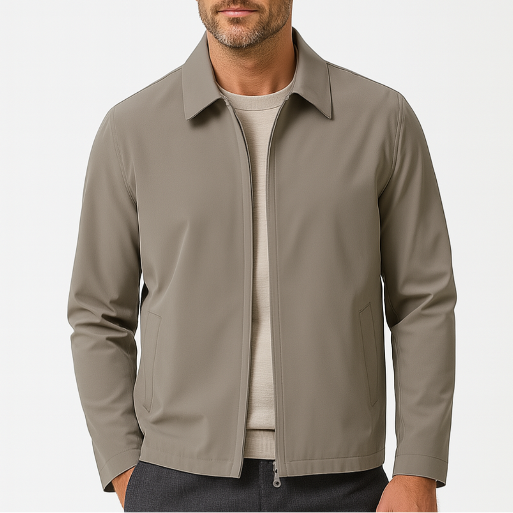 Slim Fit Men's Tech Jacket - VogeLuxe