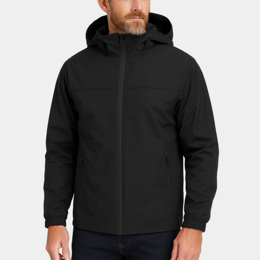 Waterproof Hooded Windbreaker Jacket for Men - VogeLuxe